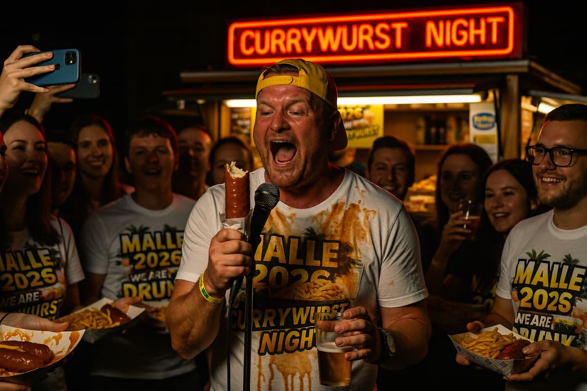 An der Bratwurst-Bude