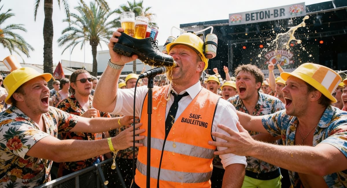 Aus dem Schuh trinken